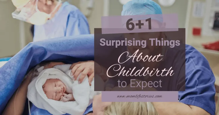 6+1 Surprising Things About Childbirth to Expect father-and-mother-with-newborn-baby-after-childbirth-in-hospital-first-family-moment