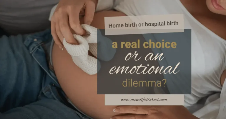Home birth or hospital birth – a real choice or an emotional dilemma? Pregnant woman thoughtfully sitting by a window, reflecting on her home birth or hospital birth decision in a calm and emotional moment.