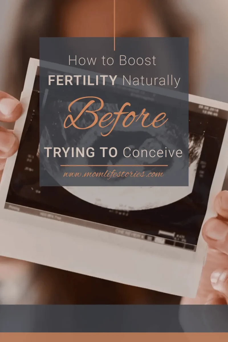 Trying to Conceive? What Really Matters Before You Get Pregnant Hands holding an ultrasound photo while planning for pregnancy, illustrating natural fertility support, preconception health, and important steps to take before Trying to Conceive.