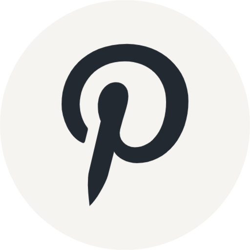 Pinterest social media icon