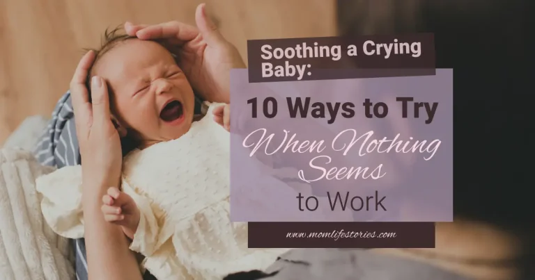 Soothing a Crying Baby: 10 Ways to Try When Nothing Seems to Work Soothing a baby: a crying newborn being gently comforted in a parent’s hands, showing calming techniques when nothing seems to work